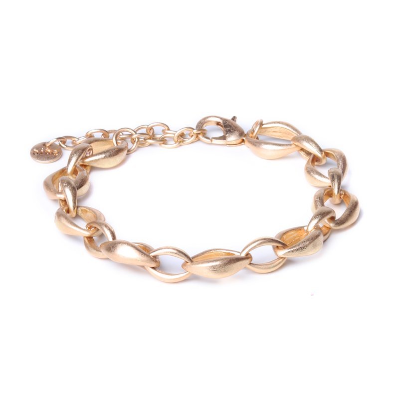 Biba armband chain kleur goud