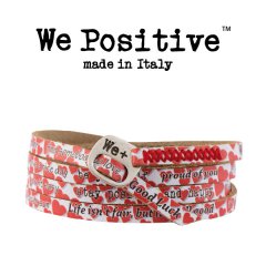 We Positive armband Hearts