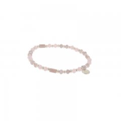 Kralenarmband kleur sweet pink