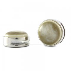 Slider zilver stardust cream white