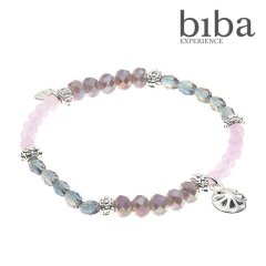 Biba armband roze paars