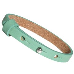 Cuoio armband spearmint green