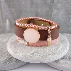 Armband combinatie Rearl Rose