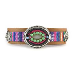 gypsy armband rood groen