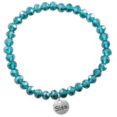 Sisa armband Blue zircon