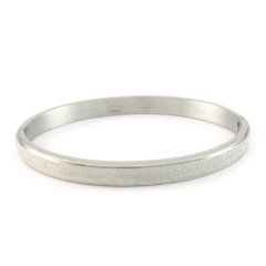 Slavenarmband zilverkleurig